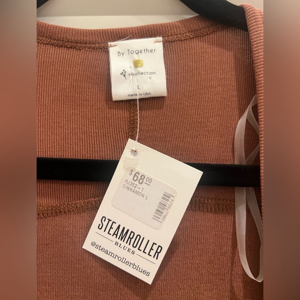 NWT Ribbed Long Sleeve Cardigan - Picture 4 of 5